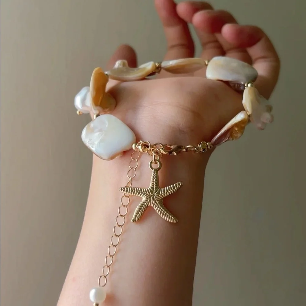 Handmade bracelet featuring